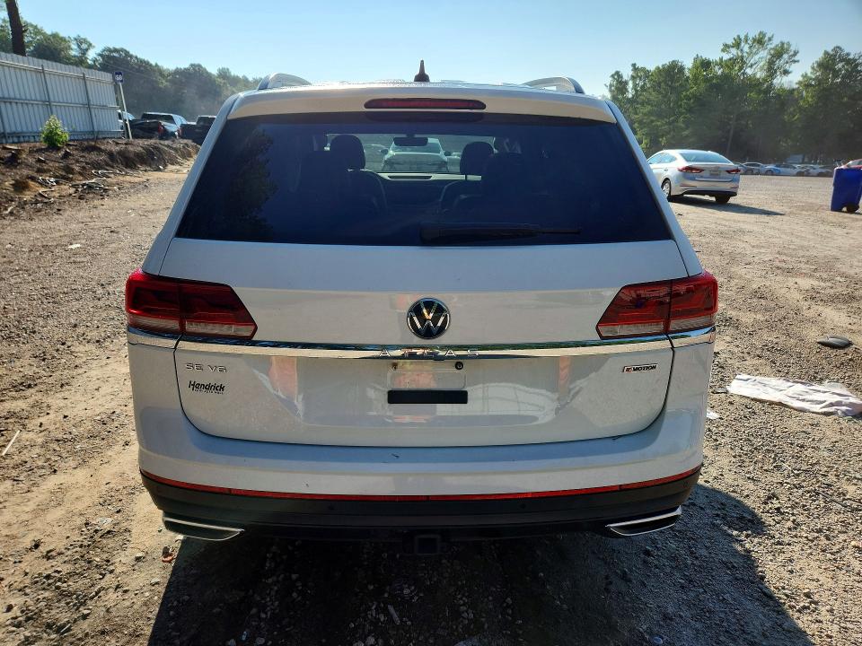 Photo 6 from auction – 2022 VOLKSWAGEN ATLAS with VIN 1V2KR2CA2NC535690