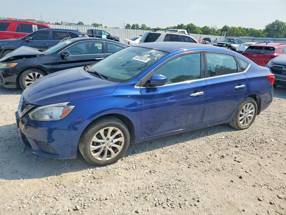 NISSAN SENTRA 2018 with VIN 3N1AB7AP4JL620120 - Photo from auction