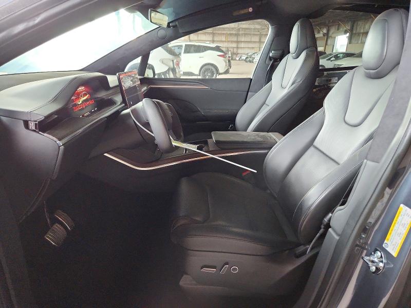 Photo 7 from auction – 2022 TESLA MODEL X with VIN 7SAXCBE57NF335418