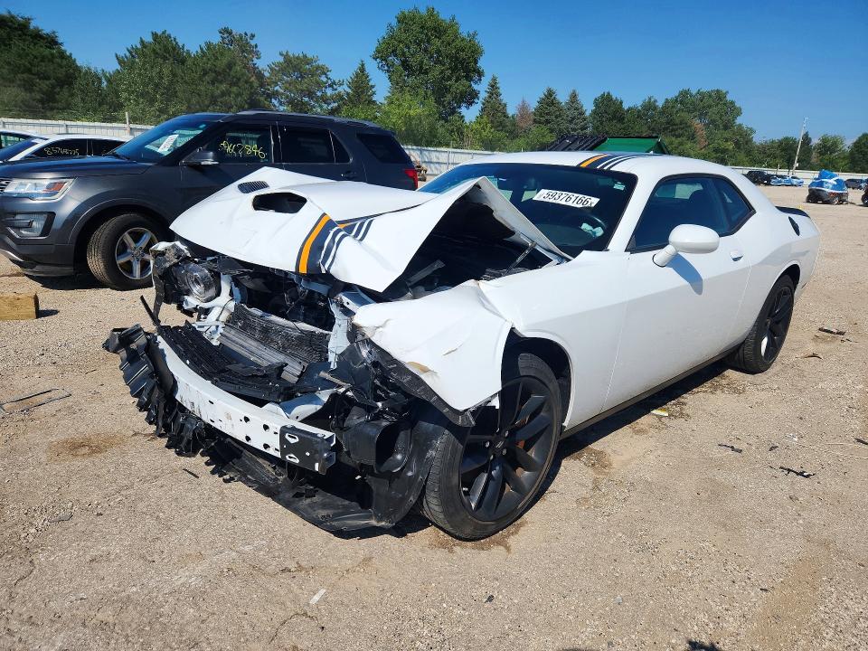 DODGE CHALLENGER 2022 with VIN 2C3CDZJGXNH218603 - Photo from auction