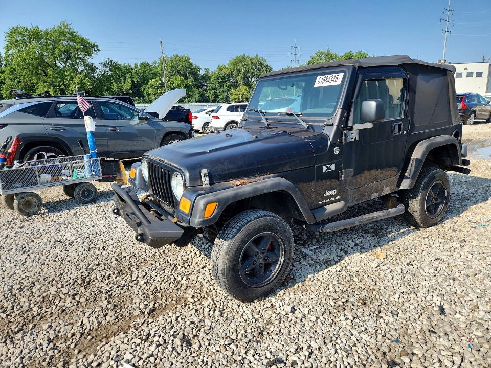JEEP WRANGLER 2006 with VIN 1J4FA39S86P750933 - Photo from auction