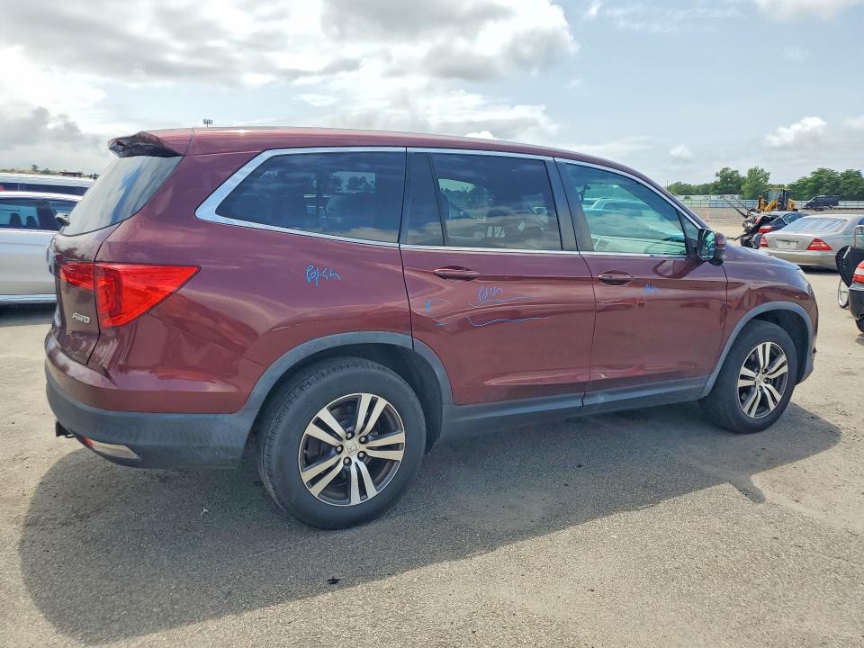 Photo 3 from auction – 2018 HONDA PILOT with VIN 5FNYF6H59JB058938