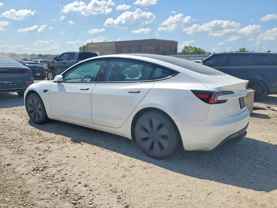 Photo 2 from auction – 2024 TESLA MODEL 3 with VIN 5YJ3E1EA7RF717550