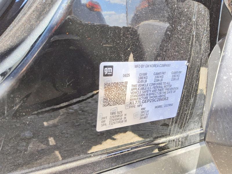 Photo 14 from auction – 2025 CHEVROLET TRAX with VIN KL77LGEP2SC284363