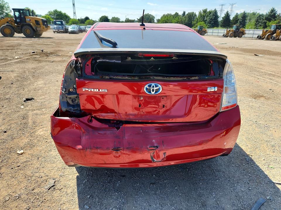 Photo 6 from auction – 2010 TOYOTA PRIUS with VIN JTDKN3DUXA0146500