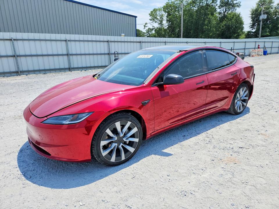 TESLA MODEL 3 2024 with VIN 5YJ3E1EA2RF844867 - Photo from auction