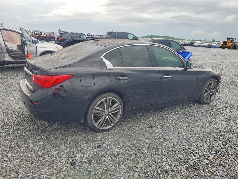 Photo 3 from auction – 2014 INFINITI Q50 with VIN JN1BV7AP5EM685596
