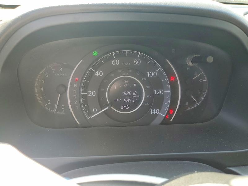 Photo 9 from auction – 2012 HONDA CR-V with VIN 5J6RM3H51CL001054