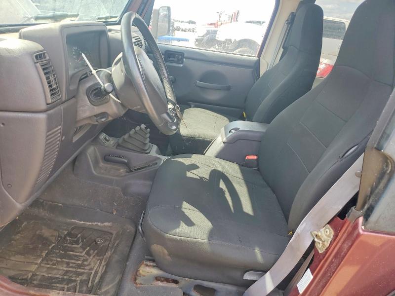 Photo 7 from auction – 2002 JEEP WRANGLER / TJ with VIN 1J4FA49S02P767418