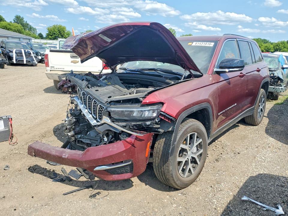 JEEP GRAND CHEROKEE 2025 с VIN 1C4RJHBG6SC333673 - Снимка от търг