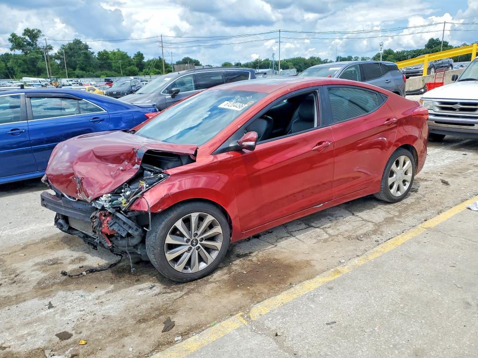 Photo 1 from auction – 2012 HYUNDAI ELANTRA with VIN KMHDH4AE1CU308508