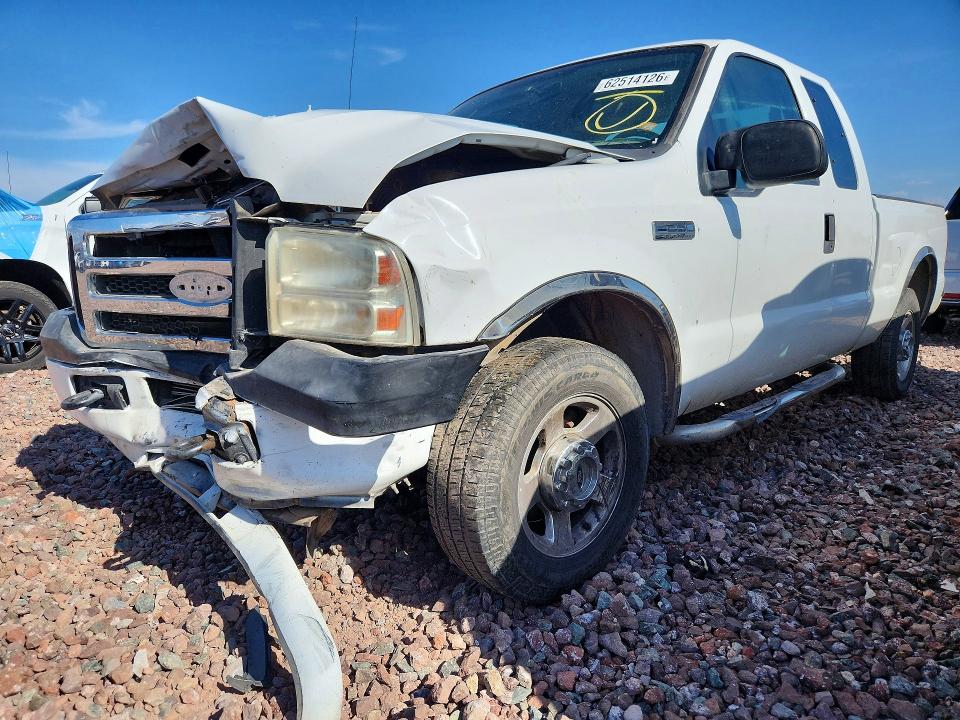 Photo 1 from auction – 2007 FORD F250 with VIN 1FTNX20547EB21491