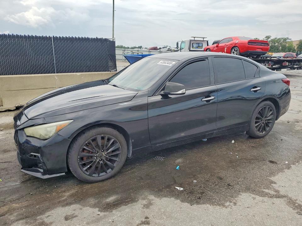 INFINITI Q50 2018 with VIN JN1EV7AR5JM440354 - Photo from auction