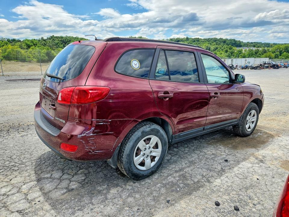 Photo 3 from auction – 2009 HYUNDAI SANTA FE with VIN 5NMSG13D89H326764