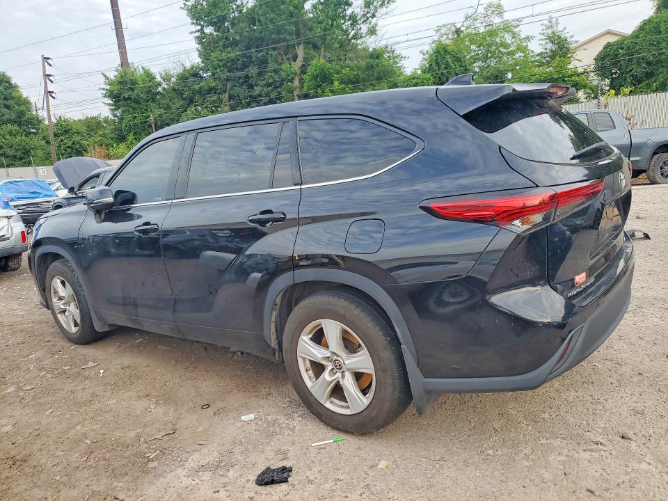 Photo 2 from auction – 2021 TOYOTA HIGHLANDER with VIN 5TDCZRBH1MS115347