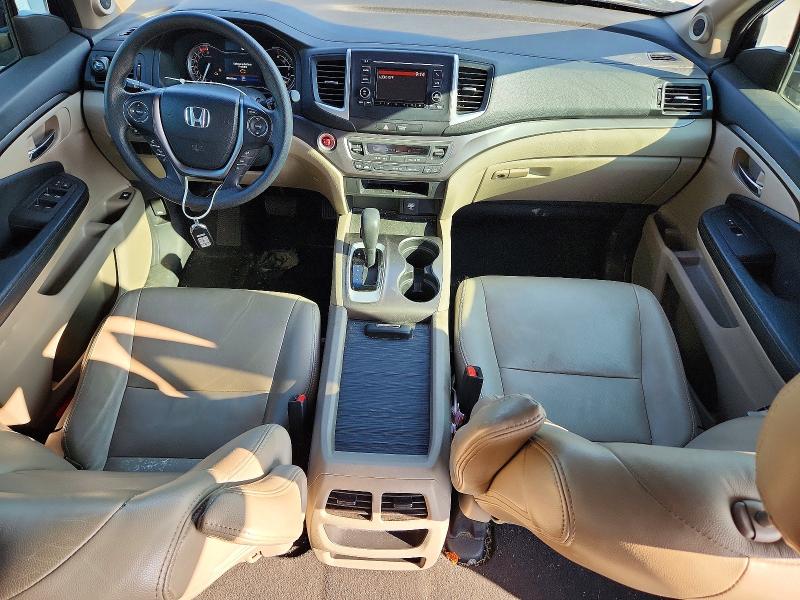 Photo 8 from auction – 2017 HONDA PILOT with VIN 5FNYF5H14HB037609