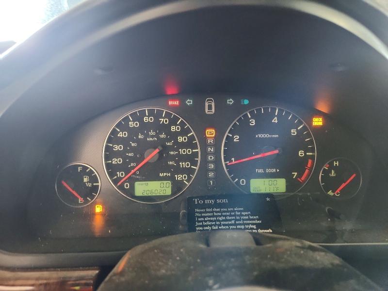 Photo 9 from auction – 2003 SUBARU LEGACY with VIN 4S3BH675037657401
