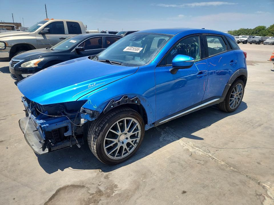 MAZDA CX-3 2016 with VIN JM1DKFD75G0136186 - Photo from auction