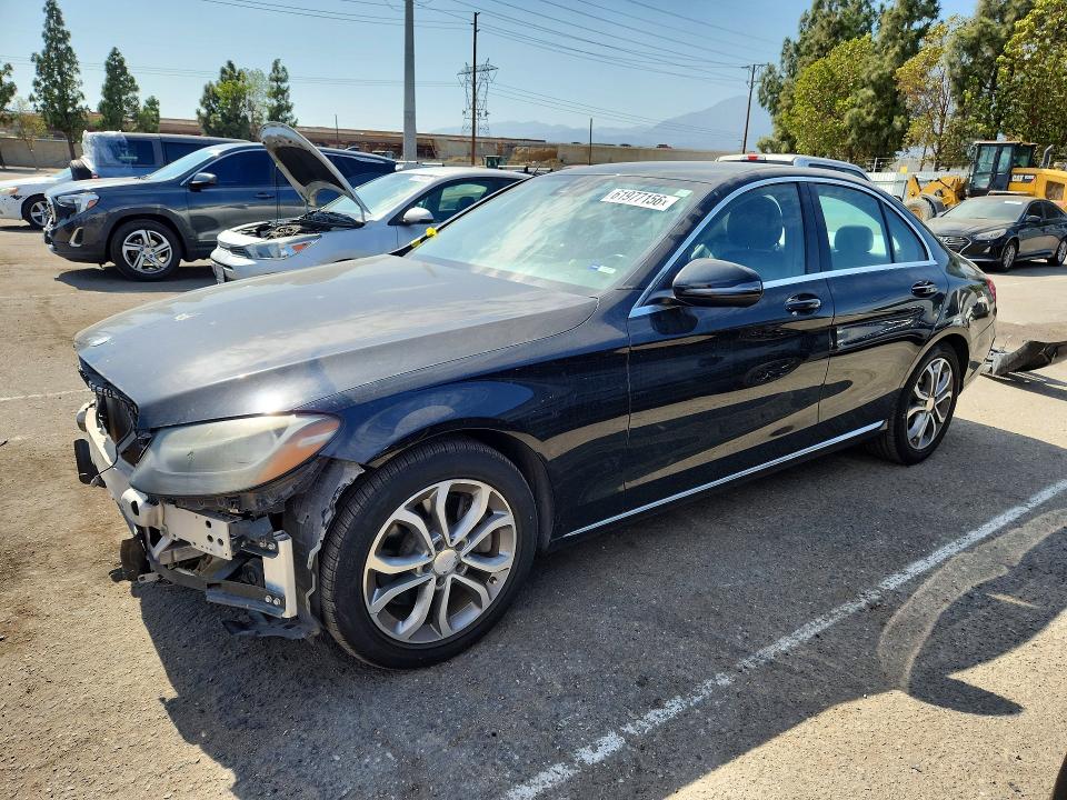 Photo 1 from auction – 2016 MERCEDES-BENZ C with VIN 55SWF4JB9GU157648