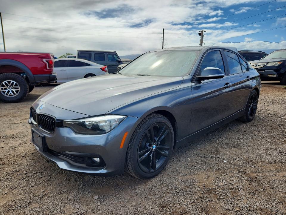 BMW 320 2016 with VIN WBA8E1G52GNU11051 - Photo from auction