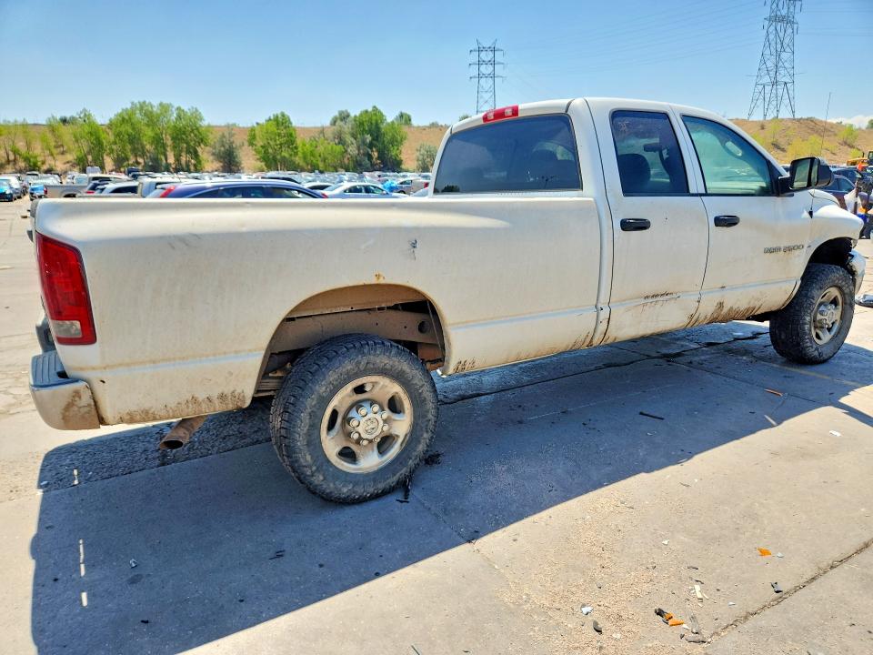 Photo 3 from auction – 2004 DODGE RAM 2500 with VIN 1D7KU28D14J295017