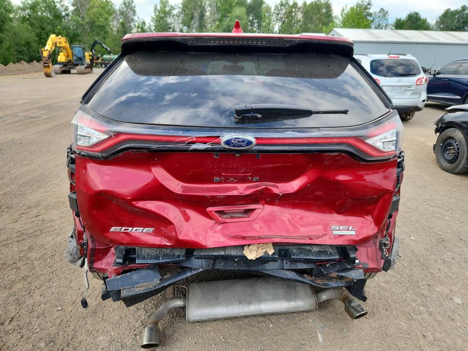 Photo 6 from auction – 2015 FORD EDGE with VIN 2FMTK3J93FBB75223