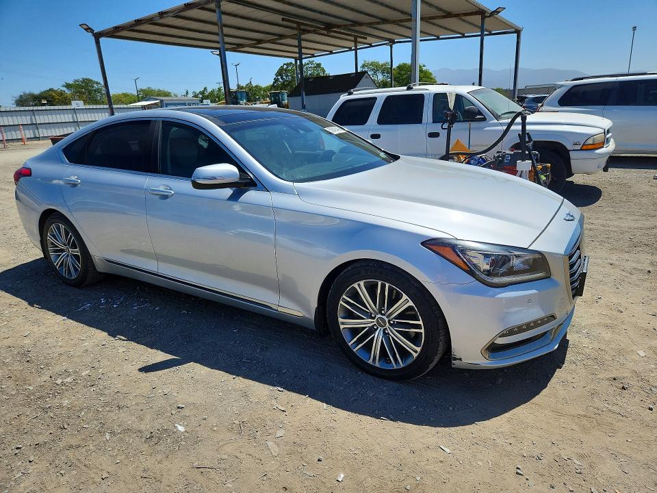Photo 4 from auction – 2018 GENESIS G80 with VIN KMHGN4JE9JU225976