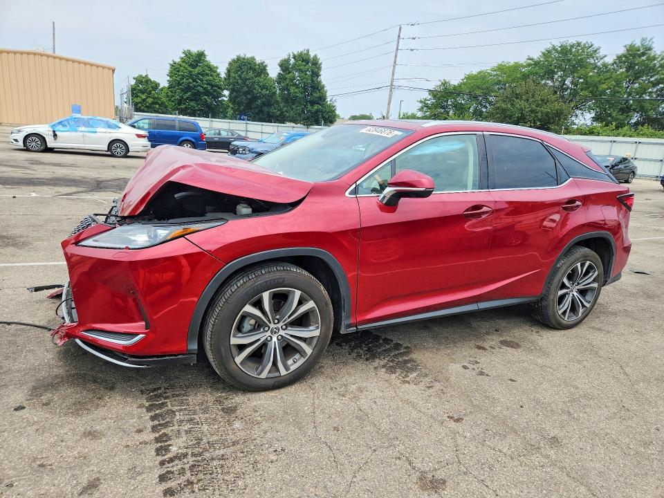 LEXUS RX 2020 with VIN 2T2HZMDA4LC222078 - Photo from auction