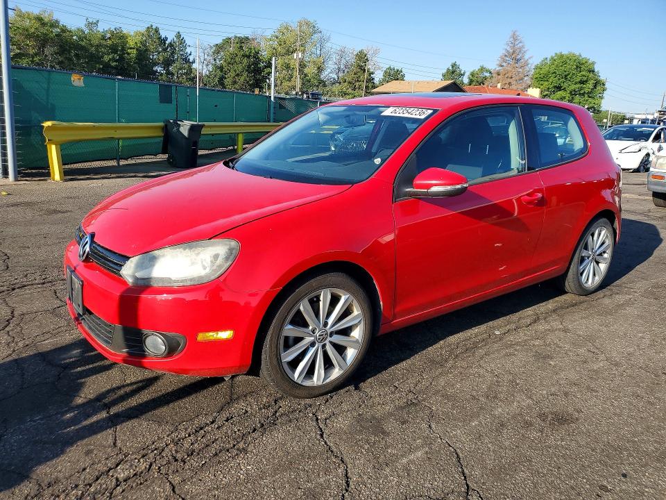 2012 VOLKSWAGEN GOLF - Търг №62354236