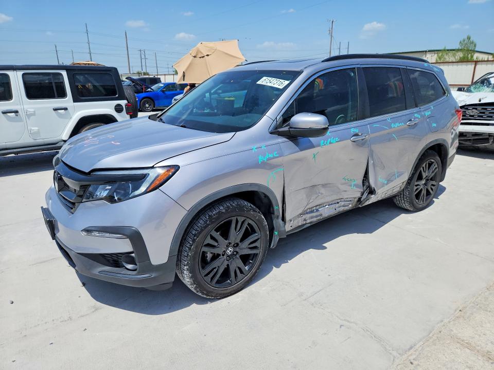 HONDA PILOT 2021 with VIN 5FNYF5H23MB029701 - Photo from auction
