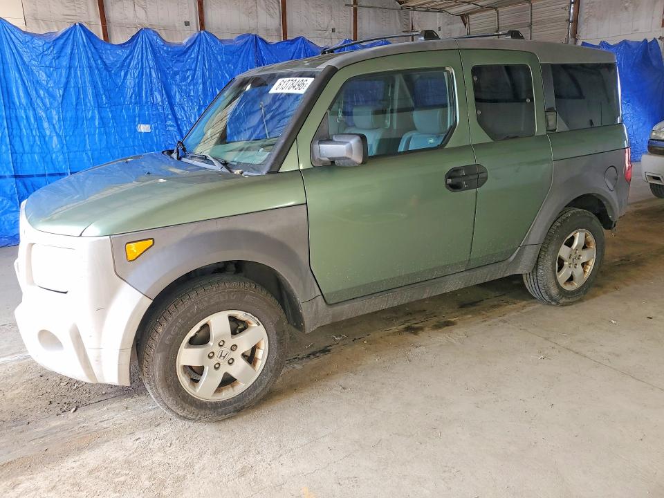 HONDA ELEMENT 2003 with VIN 5J6YH18593L011058 - Photo from auction