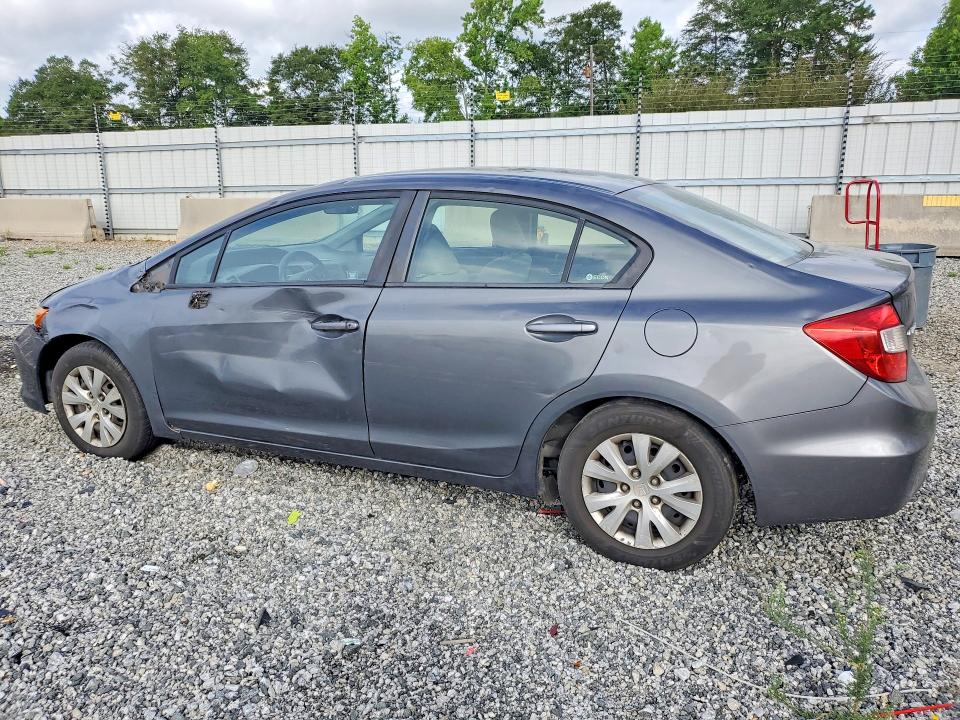 Photo 2 from auction – 2012 HONDA CIVIC with VIN 2HGFB2F52CH525906