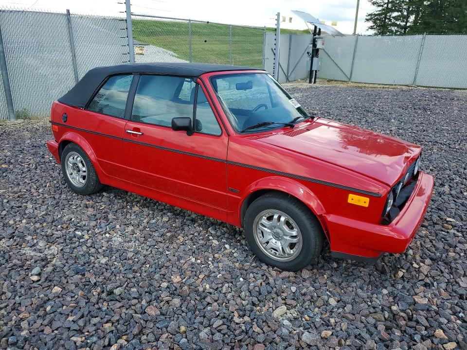 Photo 4 from auction – 1990 VOLKSWAGEN CABRIOLET with VIN WVWCB5157LK010435