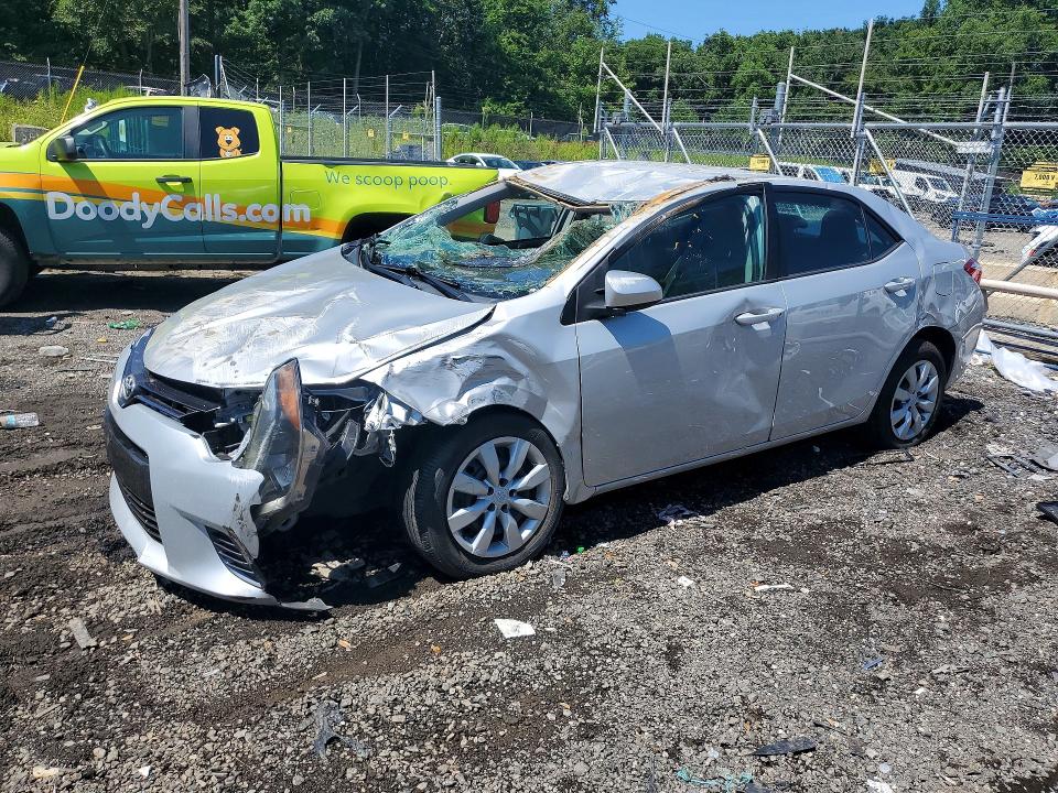 TOYOTA COROLLA 2016 with VIN 2T1BURHE7GC579070 - Photo from auction