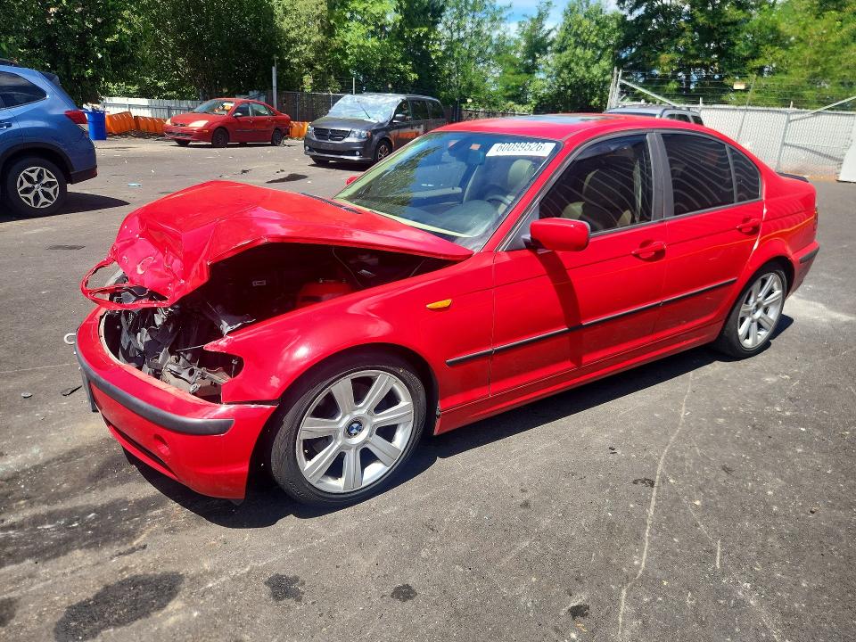 BMW 325 2003 with VIN WBAET37403NJ29920 - Photo from auction