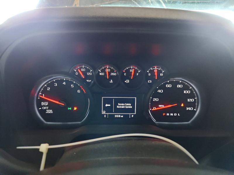 Photo 9 from auction – 2022 CHEVROLET SILVERADO with VIN 3GCPABEK2NG538557