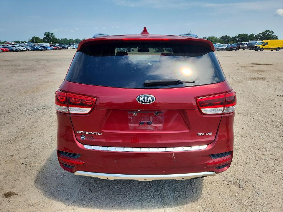 Photo 6 from auction – 2016 KIA SORENTO with VIN 5XYPKDA51GG083016