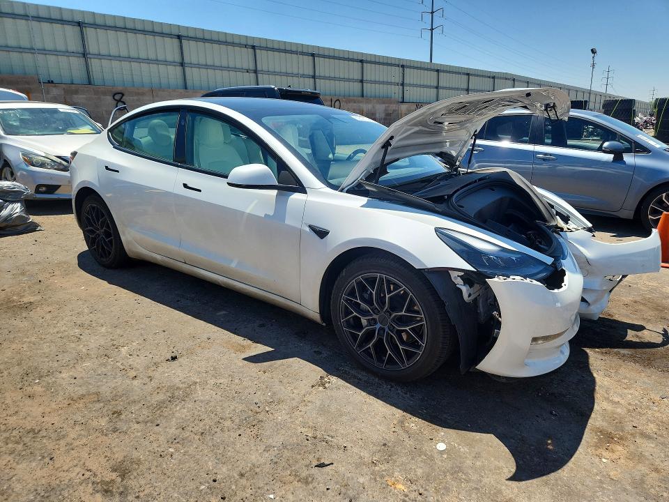 Photo 4 from auction – 2023 TESLA MODEL 3 with VIN 5YJ3E1EAXPF614166