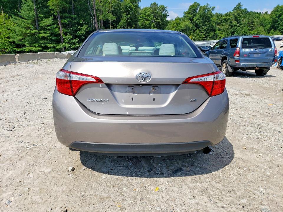 Photo 6 from auction – 2016 TOYOTA COROLLA with VIN 2T1BURHE6GC709405