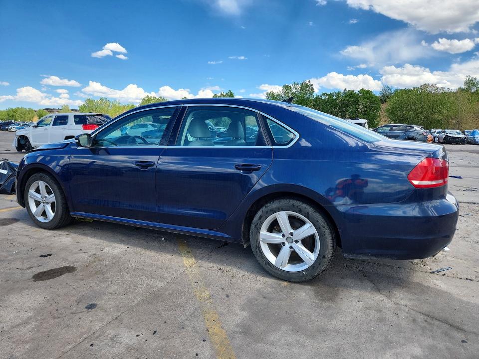 Photo 2 from auction – 2013 VOLKSWAGEN PASSAT with VIN 1VWBP7A38DC038972