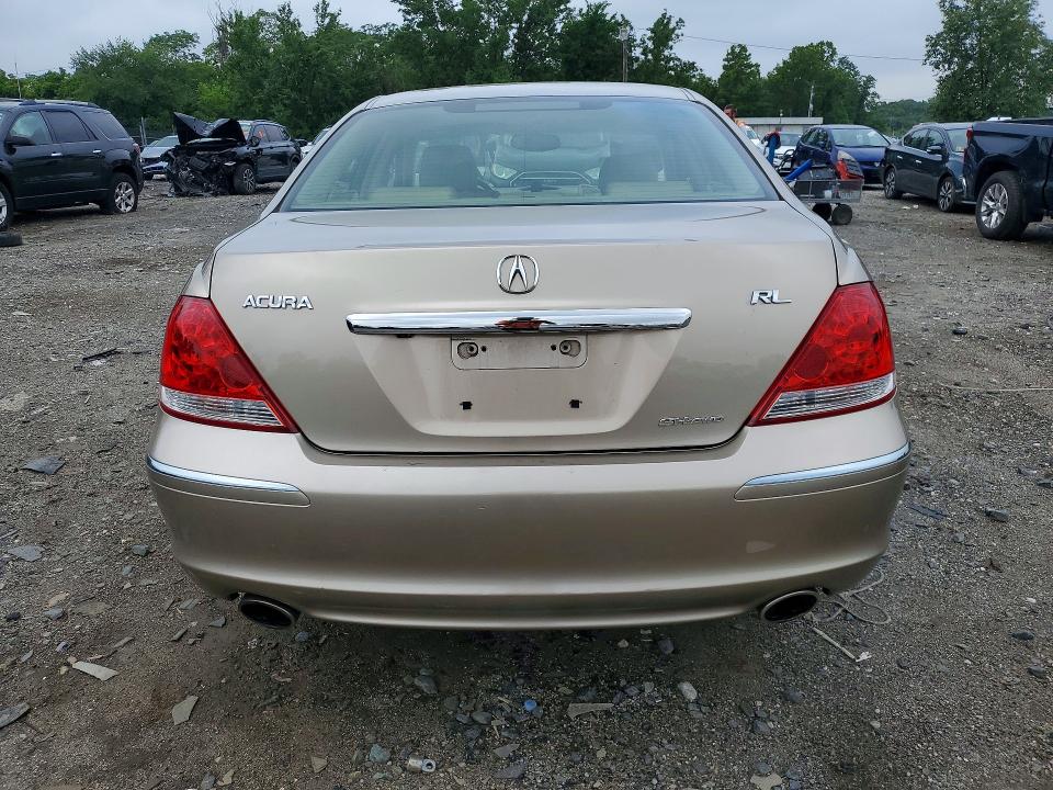Photo 6 from auction – 2008 ACURA RL with VIN JH4KB16678C003927