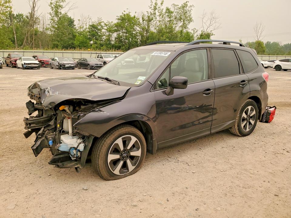 SUBARU FORESTER 2017 with VIN JF2SJAEC4HH574100 - Photo from auction