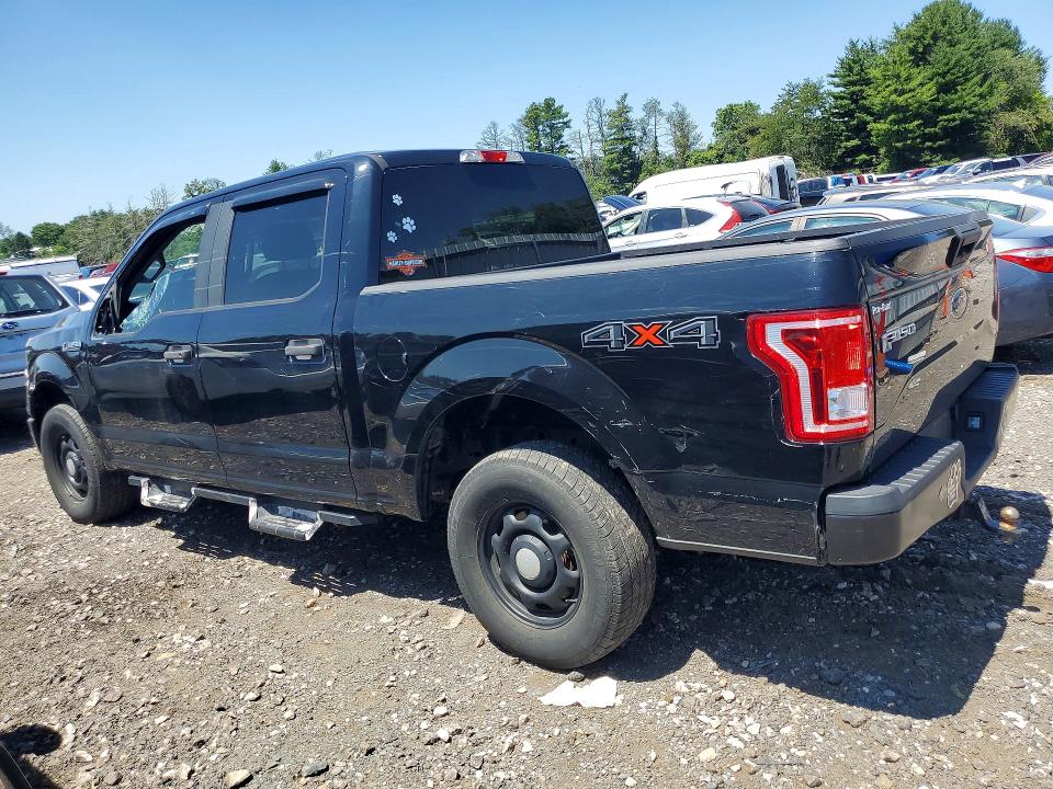 Photo 2 from auction – 2017 FORD F150 with VIN 1FTEW1E88HKD01950