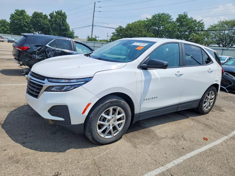 CHEVROLET EQUINOX 2023 with VIN 3GNAXHEG4PL160259 - Photo from auction