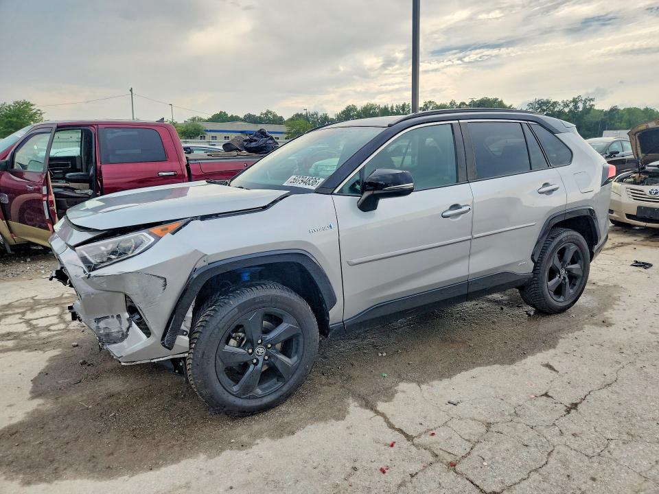 TOYOTA RAV4 2020 with VIN 2T3EWRFV8LW059132 - Photo from auction