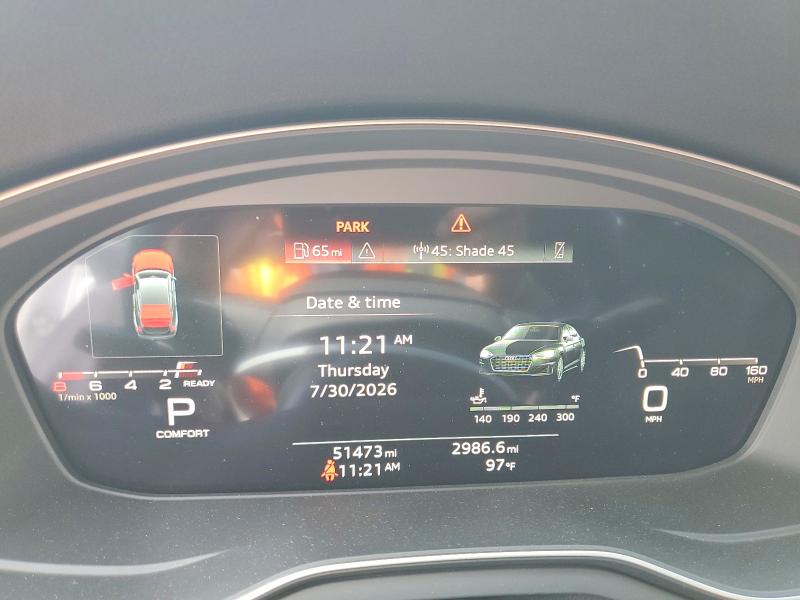 Photo 9 from auction – 2024 AUDI A5 with VIN WAUFACF53RA003877