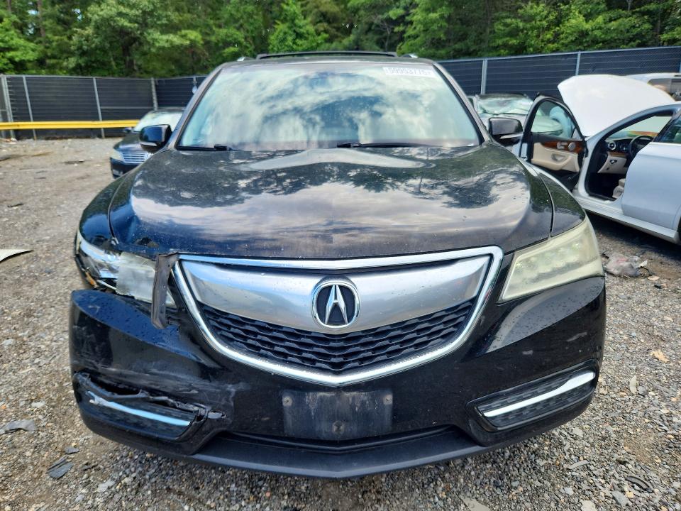 Photo 5 from auction – 2014 ACURA MDX with VIN 5FRYD4H45EB030883