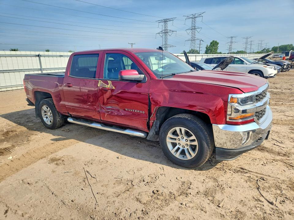 Photo 4 from auction – 2018 CHEVROLET SILVERADO with VIN 3GCUKREC2JG225648