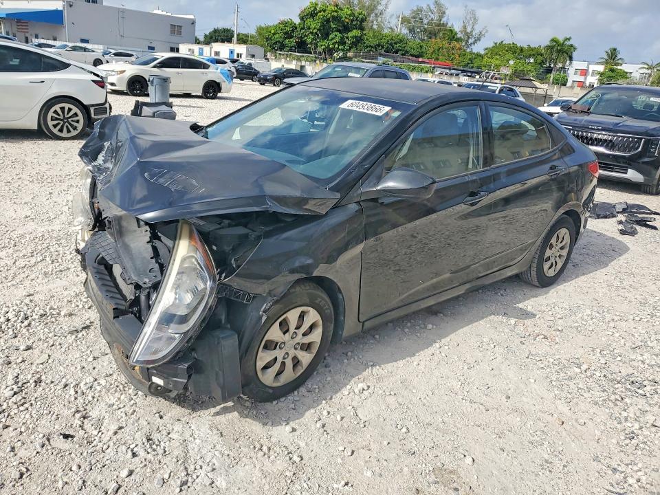 HYUNDAI ACCENT 2016 with VIN KMHCT4AE1GU120376 - Photo from auction