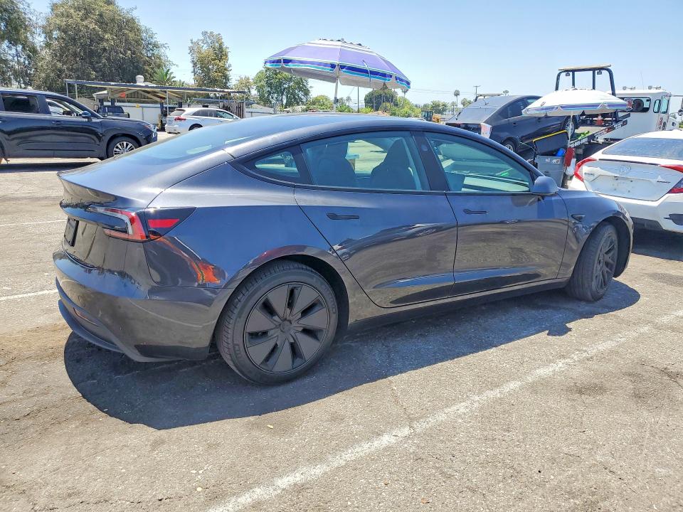 Photo 3 from auction – 2025 TESLA MODEL 3 with VIN 5YJ3E1EAXSF030410